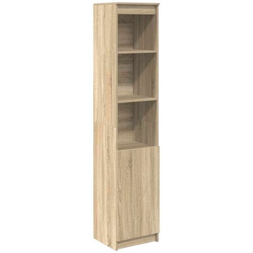 VidaXL Visoka ploča sonoma hrast 37,5x35x180 cm izrađeno drvo Slike