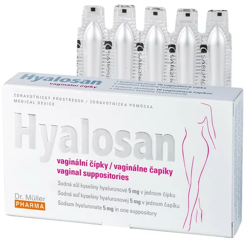 Dr. Müller Hyalosan Vaginal Suppositories 10pcs