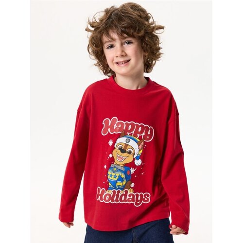 Sinsay Pamučna majica s božićnim printom PAW Patrol Cijene