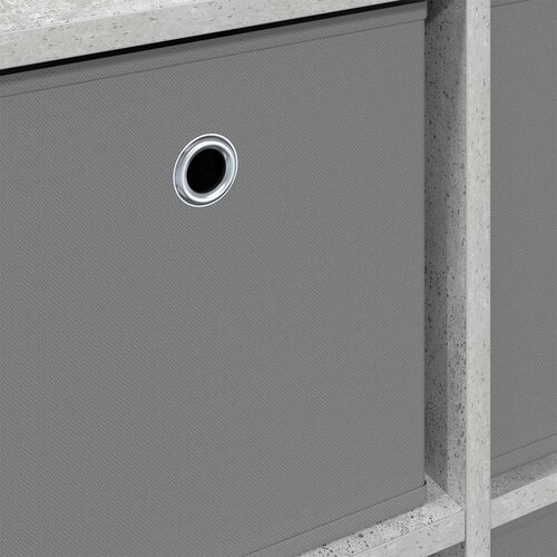  Kreveta s ladicama Betonski sivi 59,5 x 27 x 57 cm Slike