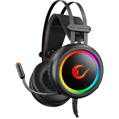  Slu&scaron;alice sa mikrofonom gaming RAMPAGE STORMY black, 7.1 USB surround Cijene