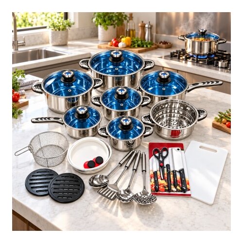  Silver Master Chef 30-delni kuhinjski set ( KLK2689 ) Slike