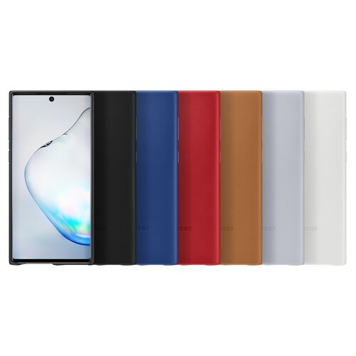 Samsung original usnjen ovitek ef-vn970lre za galaxy note 10 n970 - za&amp;scaron;čita zadnjega dela rdeč Slike