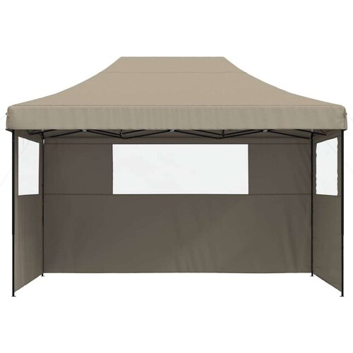  za svadbe - &amp;scaron;ator za zabave Sivo-smeđa 279 x 410 x 315 cm Oxford tkanina Slike