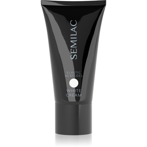 Semilac Acrylgel Elastic White Cream akrilni gel za nohte odtenek White 30 g Cene