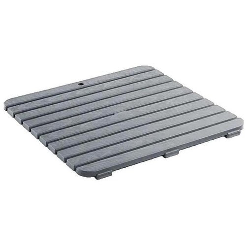 Tatay Kopalni&scaron;ke preproge Tapis de bain Steppy Gris antid&eacute;rapant 55 x 55 cm Siva Cene