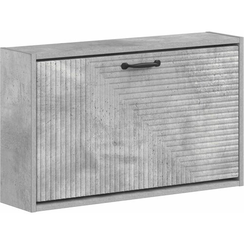  Ormar za cipele na zidu HAARLEM 71 x 17 x 43 cm Betonska siva Cene