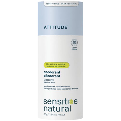 Attitude sensitive natural Deodorant - Unscented Slike