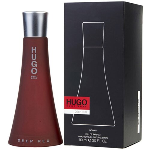 Hugo Boss deep red woman edp 90ml Slike