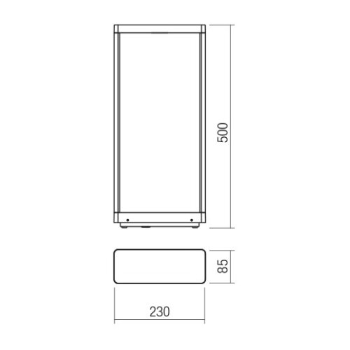  Redo 90581 - LED spolja&amp;scaron;nja lampa WAKE LED/8W/230V 3000K 50 cm IP65 antracit Slike