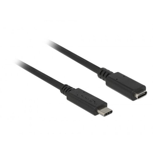 Delock USB kabel USB 3.2 gen. 1 (USB 3.0) USB-C&reg; vtič\, USB-C&reg; vtičnica 2.00 m črna 85542, (20416465) Cene