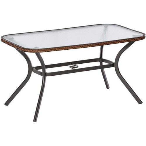 Gardenson VRTNA GARNITURA RAVENNA aluminij barve grafita, temno rjava Slike