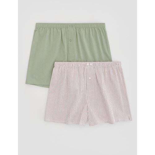 Reserved MEN`S BOXER SHORTS MULTI - svjetlomaslinasto Cijene