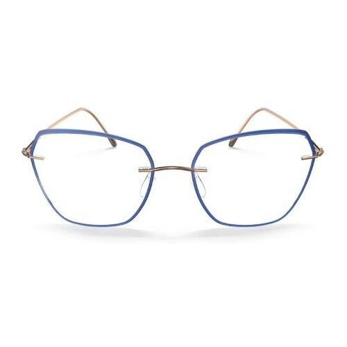  Ženske Dioptrijske naočale Silhouette Lite Spirit Accent Rings 5566 LS 54/17 Blue Cene