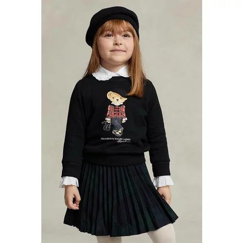 Polo Ralph Lauren Otroški pulover črna barva