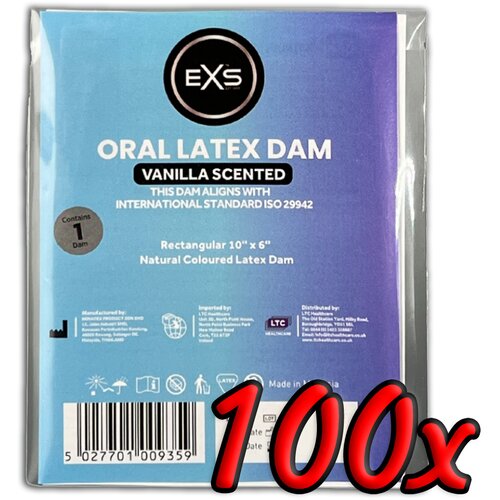 EXS Oral Dam Vanilla 100 pack Cijene