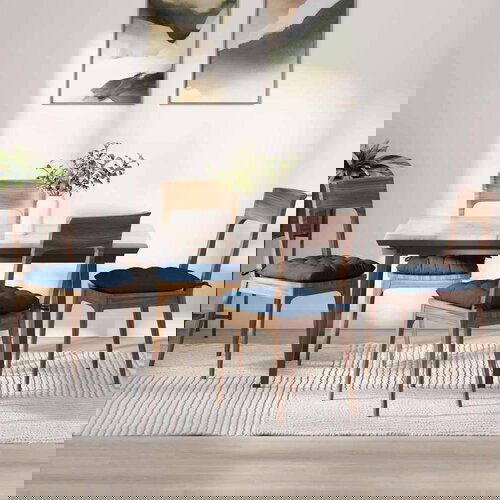  Jastučići za sjedenje 2 pcs Plava 40 x 40 x 6 cm tkanina Cijene