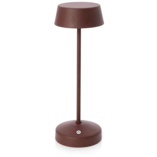 BIZZOTTO Smeđa metalna LED stolna lampa s mogućnosti zatamnjivanja/s bežičnim punjačem s plastičnim sjenilom (visina 33 cm) Esprit &amp;ndash; Slike