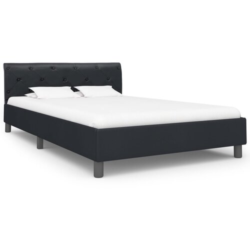  Okvir za krevet od umjetne kože crni 120 x 200 cm Slike