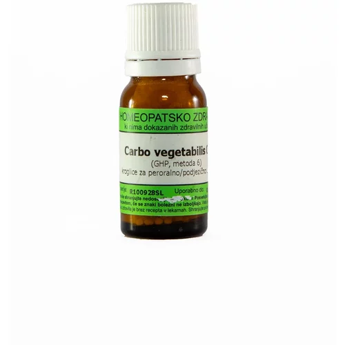  Carbo vegetabilis C30, homeopatske kroglice