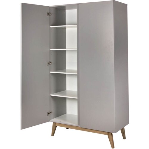 Qu-ax dvodelna omara trendy griffin grey Slike