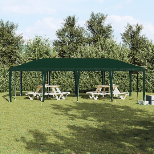VidaXL &amp;Scaron;ator za Zabave Zeleni 8x4 m PE Slike