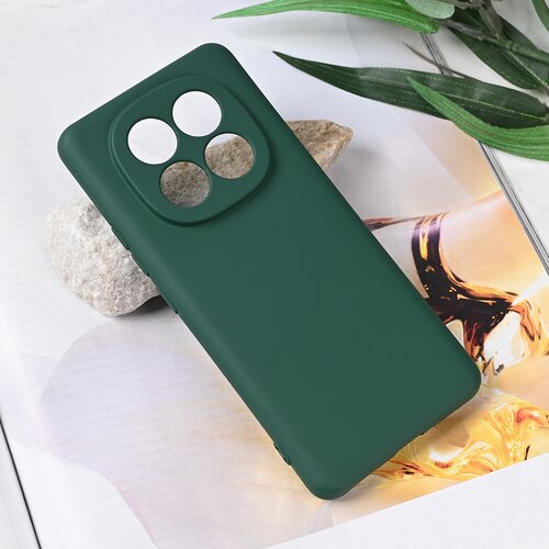 Teracell maska za Xiaomi Redmi Note 14 Pro Plus Soft Velvet tamno zelena Cene