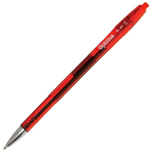 Optima Kemični svinčnik TB-401, rdeč Cene