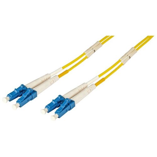 EFB-Elektronik optični patch kabel 0,5m, jumper LC/LC OS2, rumen, dupleks, O0350.0,5, (20786980) Cene