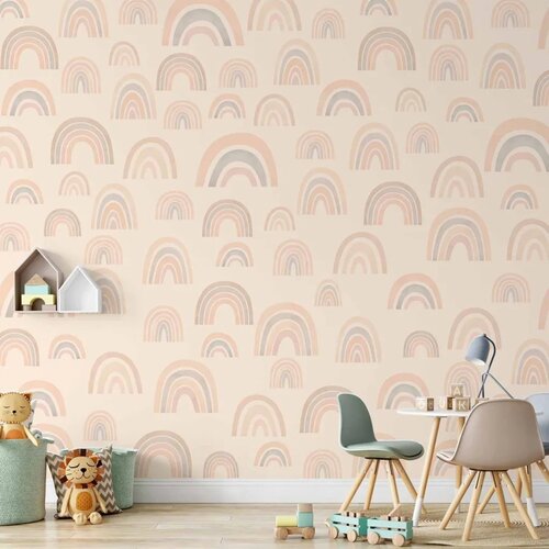  Foto tapeta - Pastel Rainbows 245x175 Samoljepljiva Cijene