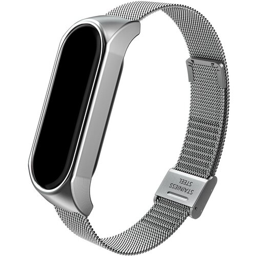 INF kovinski trak za xiaomi mi band 3/4/5/6 silver, (21579561) Cene