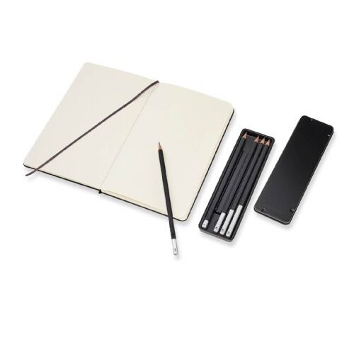 Moleskine Beležnica Sketching Kit sa olovkom za crtanje 6kom BUNDARTGPHA Slike