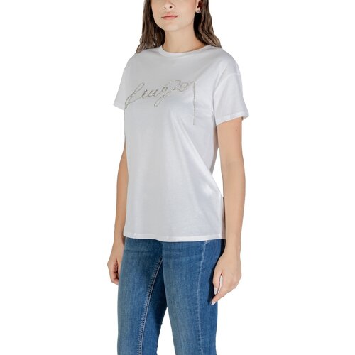 Liu Jo ECS T-SHIRT MODA M/C UF5261 JS923 Bijela Cijene