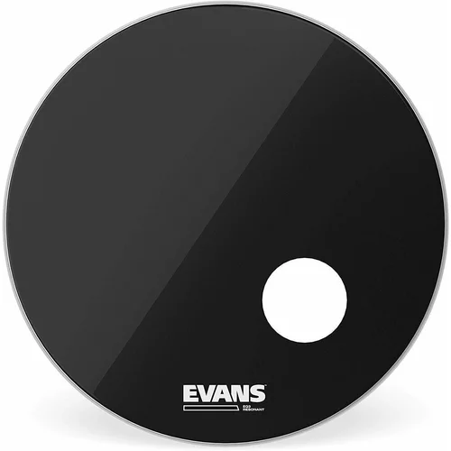 Evans BD22RB EQ3 Resonant 22" Črna Rezonančna opna za boben