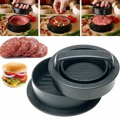 Venisymlis Burger Press Plastični Burger Maker, Meat Beef Bbq Burger Patty Mould Kuhinjska Orodja, (22124520) Cene