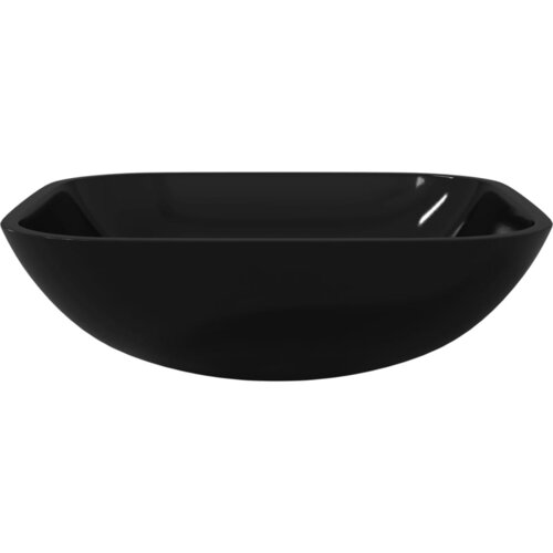  Umivaonik stakleni 42x42x14 cm crni Slike