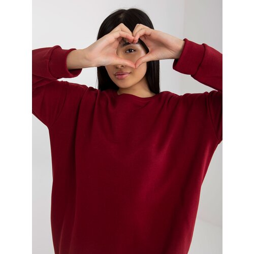 RELEVANCE Sweatshirt-RV-BL-8310.60-burgundy Slike
