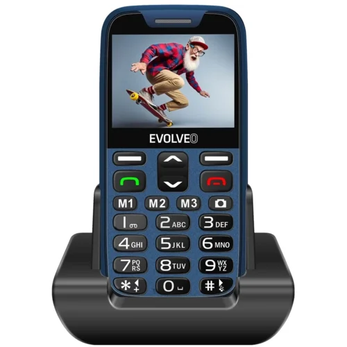 Evolveo Easyphone XR telefon za starejše - moder