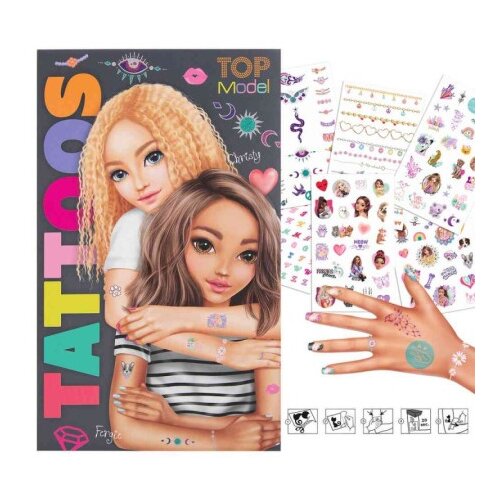 Top Model knjiga sa stikerima tattoos ( DP013225 ) Slike