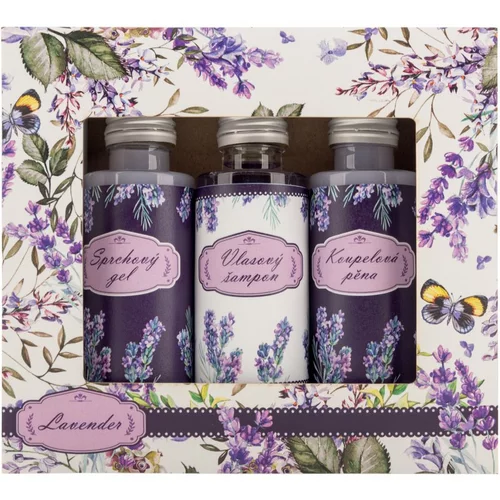 Bohemia Gifts & Cosmetics Lavender darilni set (s sivko)