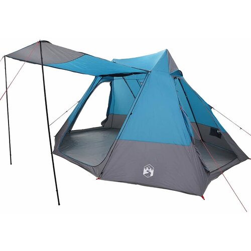  Kamping &amp;scaron;ator s krovom s pohranom Plava 482 x 360 x 227 cm taft Slike