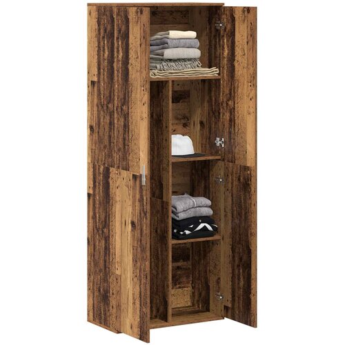  Highboard Staro drvo 70 x 33.5 x 180 cm Konstruirano drvo Slike
