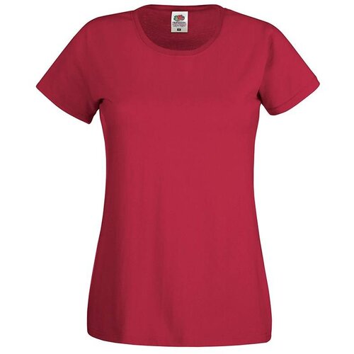 Fruit Of The Loom Lady fit Red T-shirt Original Cijene