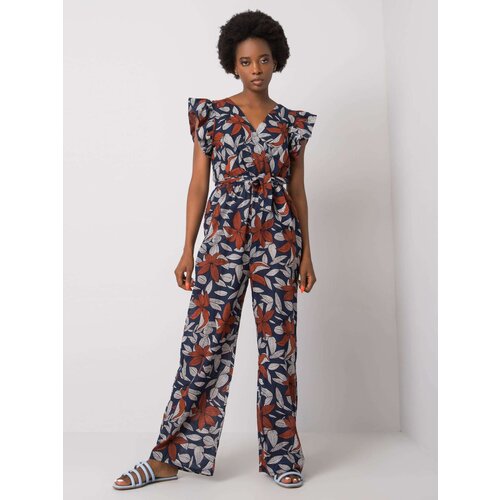 Italy Moda Jumpsuit-DHJ-KO-13568.13P-navy blue Cene