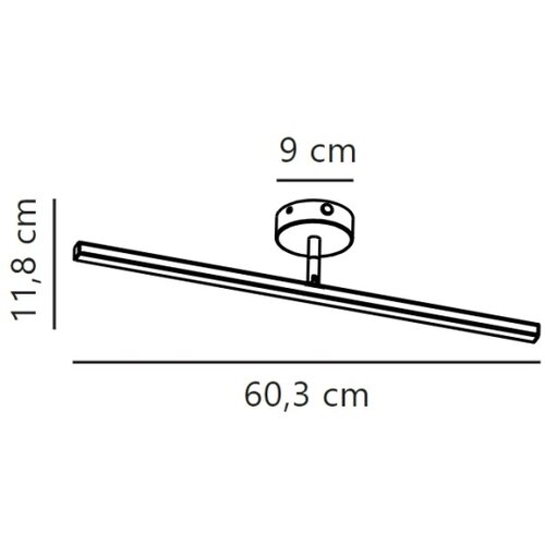  Nordlux-LED kupatilsko osvetljenje za ogledalo LED/7,2W/230V IP44 60 cm mat hrom Slike