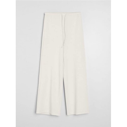 Sinsay Wide leg hlače od mekane pletenine s mje&scaron;avinom viskoze soft touch Cijene