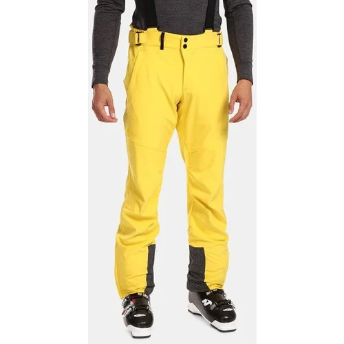 Kilpi Men's softshell ski pants RHEA-M Yellow