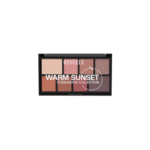 Revuele paleta senčil - Eyeshadow Collection - Warm Sunset Cene