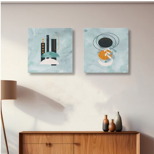 Wallity Slika ASR_CNVS25-19, 40x40cm, 2 dijela Cene