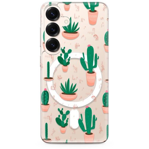  Maska silikonska PRINT MagSafe za Samsung S931B Galaxy S25 5G/ kaktus Cene